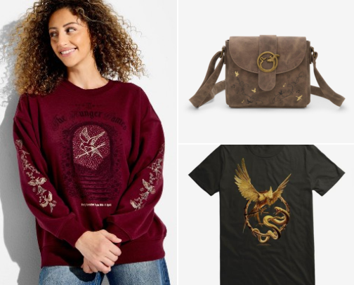 For Bookish Girlies The Hunger Games Merch cover photo collage