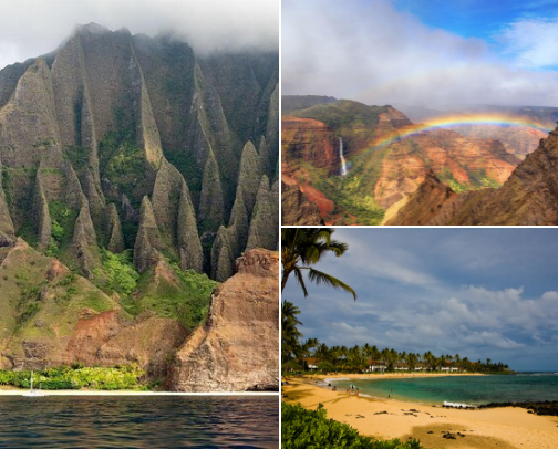 Top things to do in Kaua'i, Hawaii cover photo collage