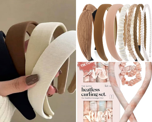 Hair cover photo collage