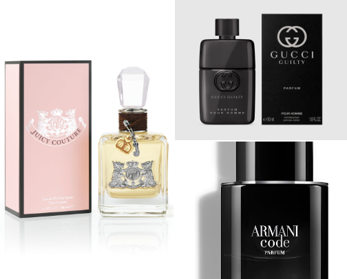 My favorite perfume/cologne cover photo collage