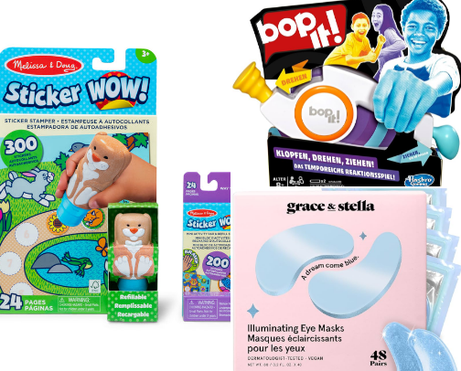 Stocking Stuffers for Age 5-7 cover photo collage