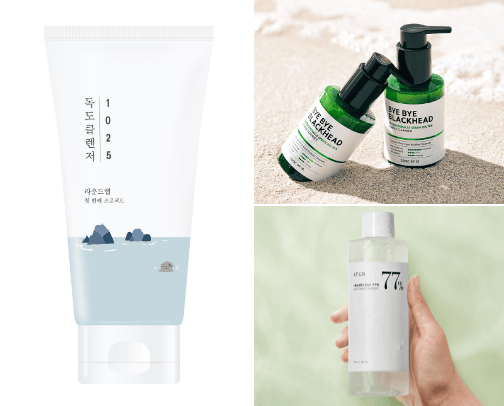 Skincare essentials cover photo collage