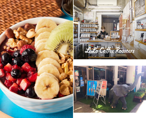 Hidden Osaka Cafes cover photo collage