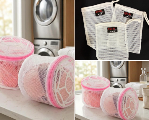 Mesh Laundry Bags That Finally Stopped Destroying My Bras in the Wash cover photo collage