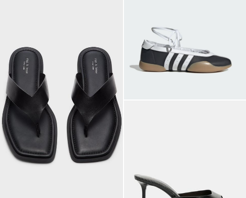 The Ultimate Summer Shoe List cover photo collage