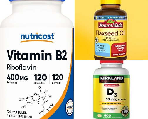 MS supplements + necessities 🧠 cover photo collage