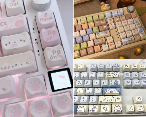 Cute Desk Gadgets & Accessories 💻 cover photo collage