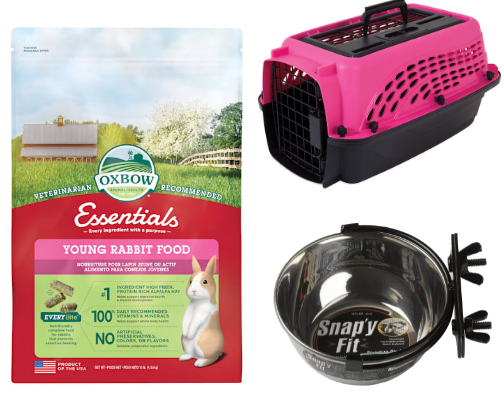 Rabbit /BUNNY BASIC SUPPLIES you need to buy only once (besides consumables). Bunny Boo approves! cover photo collage