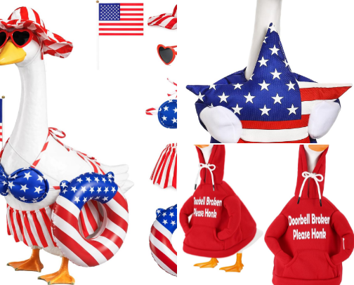 Porch Goose Outfits cover photo collage