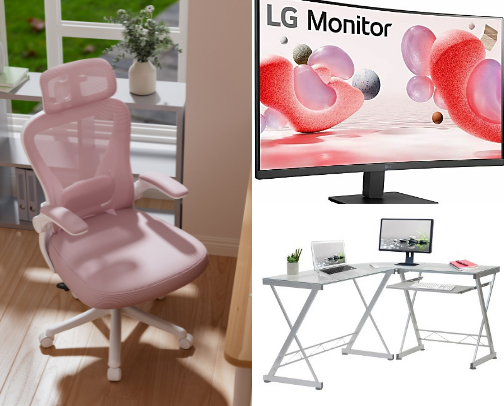 Top 20 Work-From-Home Must-Haves cover photo collage