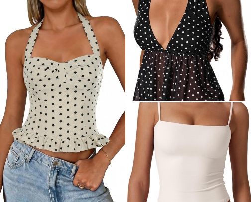 Summer Tops for Stylish Women cover photo collage