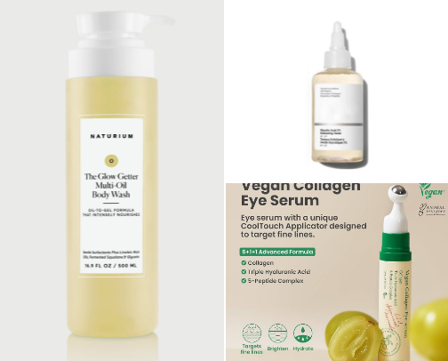 Skincare must-haves✨️💋 cover photo collage