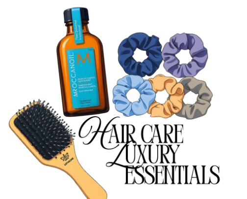 Luxury Hair Care Essentials | Grow, Nourish & Shine cover photo collage