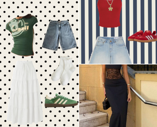 Summer outfits cover photo collage