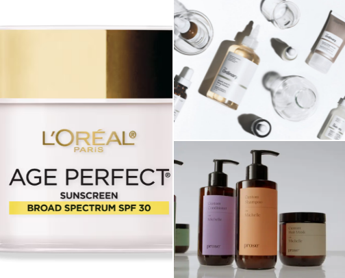 Skin Care & Beauty cover photo collage