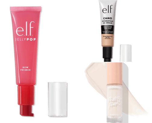 Current Drugstore Makeup Routine cover photo collage