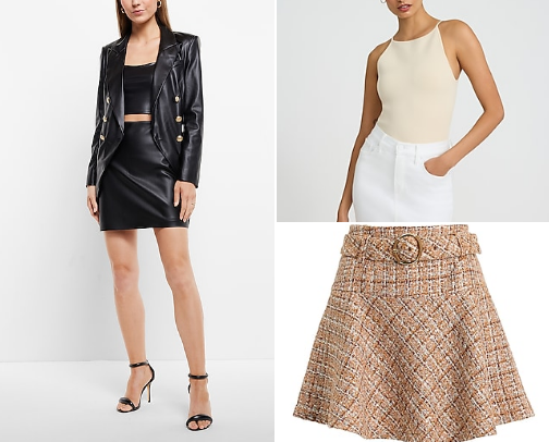 Maxis, minis & midis, Oh My! Skirts that scream fashion cover photo collage