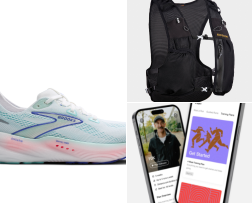 Running essentials cover photo collage