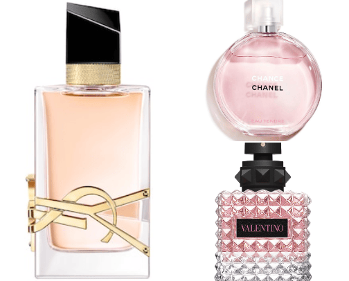 Parfumes cover photo collage