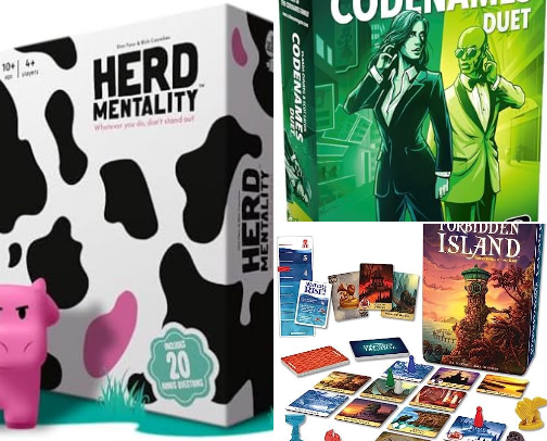 🎲 Best Games Gift Guide! 🎄 cover photo collage