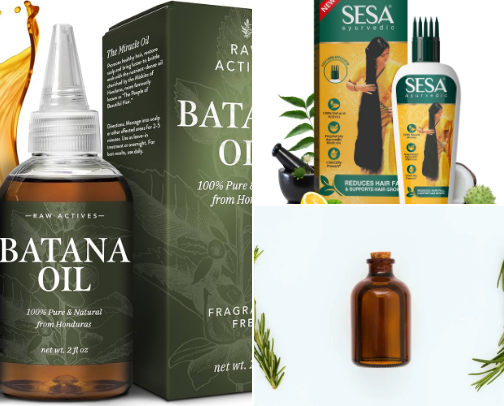 Hair Growth Faves cover photo collage