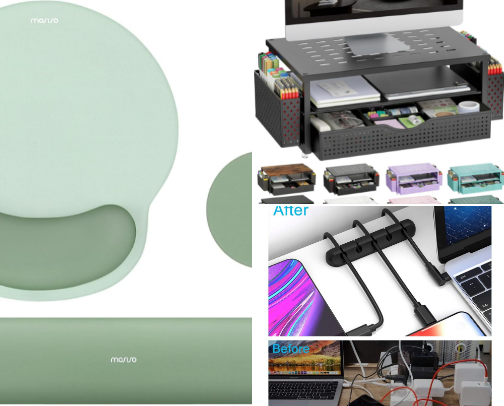 Office Desk Must-Haves✨ cover photo collage