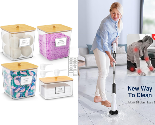 Spring Cleaning & Home Refresh cover photo collage