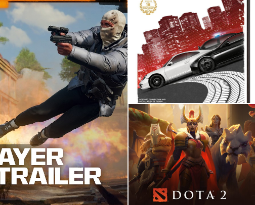 Games that brings memories back cover photo collage