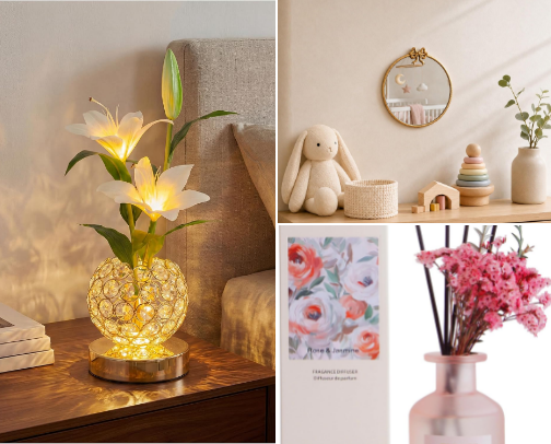 Cute Home Finds on a Budget cover photo collage
