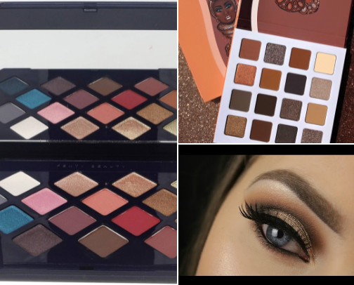High Pigment Eyeshadows cover photo collage
