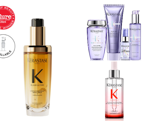 The best of Kerastase cover photo collage