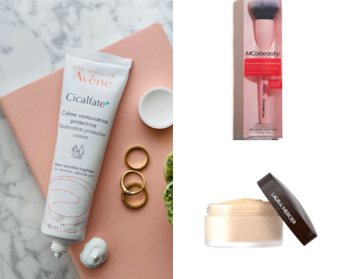 Fav beauty products cover photo collage