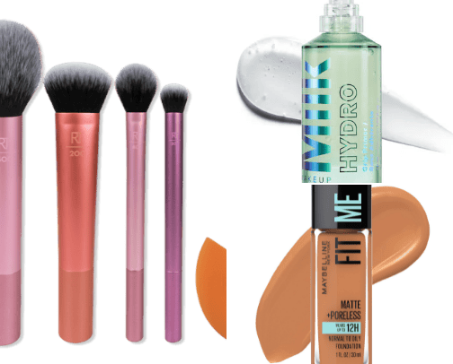 Makeup must haves cover photo collage