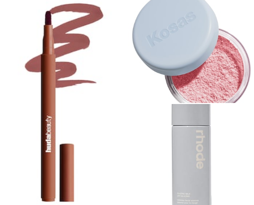 new makeup products I want to try💋 cover photo collage