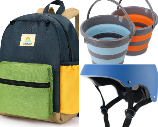 Outdoor Theme Easter Basket cover photo collage