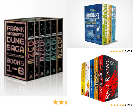 sci-fi books that will make you question the universe cover photo collage