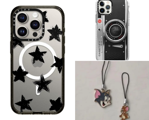 phone accesories📱🎀 cover photo collage
