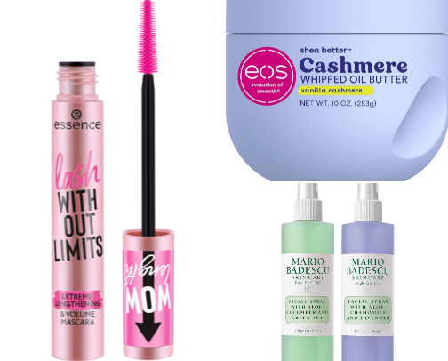 Low-Maintenance Mama Beauty Must-Haves cover photo collage