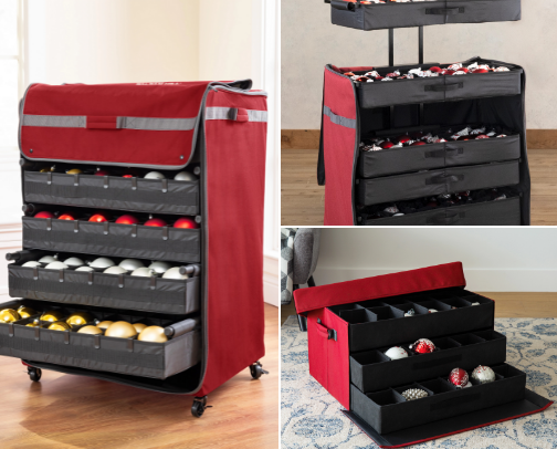 Holiday Decor Storage Essentials cover photo collage