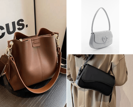 Bags🛍 cover photo collage