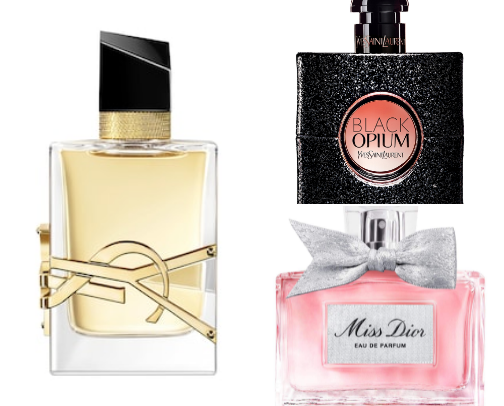 Luxury Perfumes Collection cover photo collage