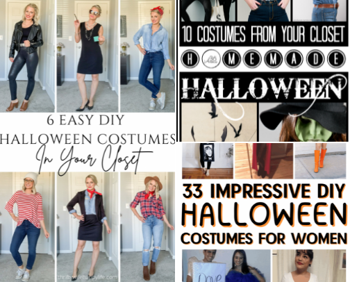 What about Mummy & Daddy?! -Last minute Halloween Costume ideas 💡 cover photo collage