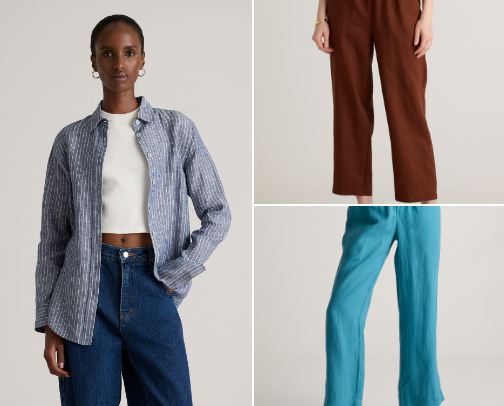 Linen Love Capsule Wardrobe (Breathable + Chic) cover photo collage