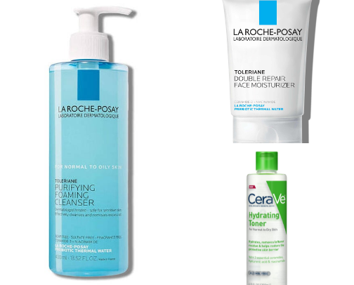 Skin care recs! cover photo collage