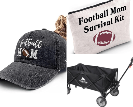 Sports Mom Game Day Essentials cover photo collage
