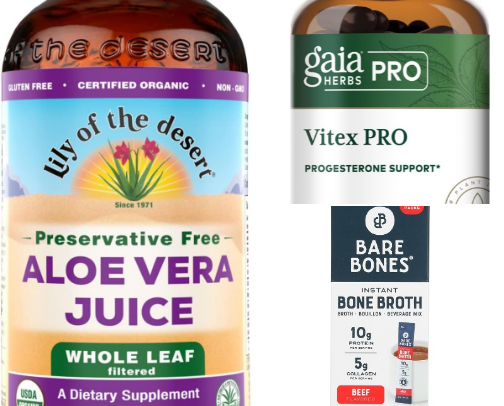 HORMONE RESET / PCOS FRIENDLY MUST HAVES cover photo collage