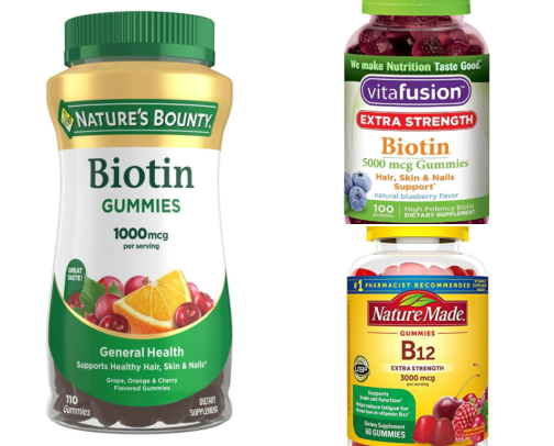 I Tried 12 Biotin Gummies and These Actually Made My Nails Grow cover photo collage