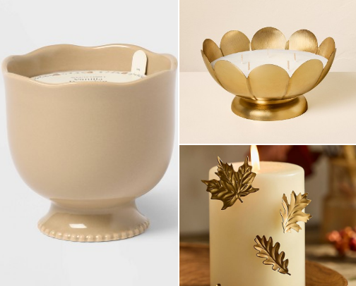 Fall Candles cover photo collage