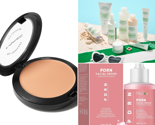 My Favorite Skincare & Makeup Finds cover photo collage