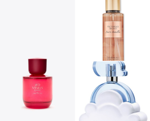 fragrances cover photo collage